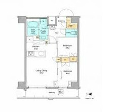 墨田区東駒形４丁目の賃貸マンションの間取り
