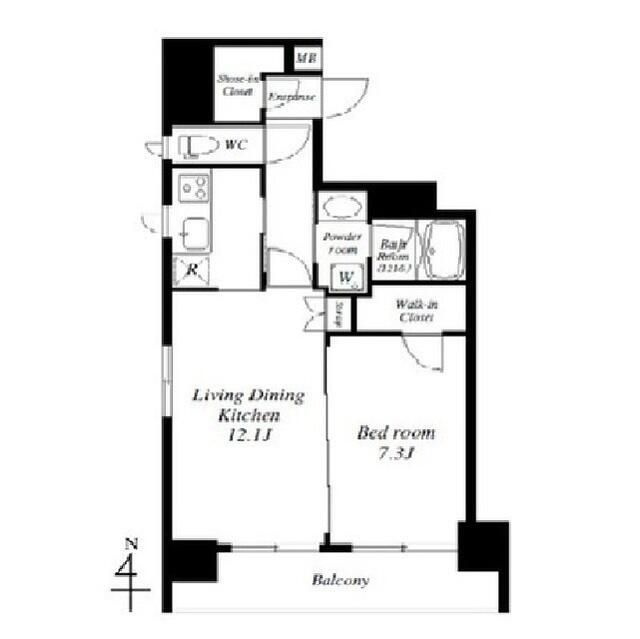 アリュージュ両国の間取り