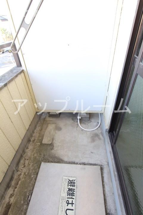 四季の里高蔵寺館のバルコニー