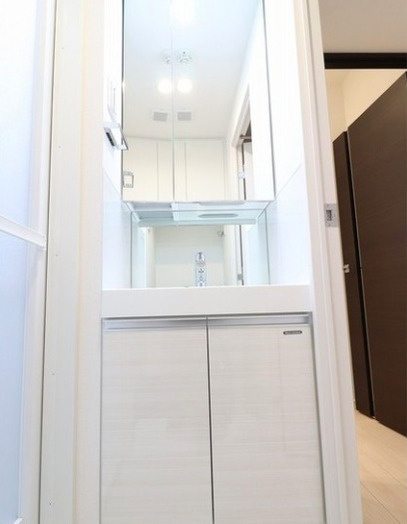 品川区西五反田５丁目の賃貸マンションの洗面所