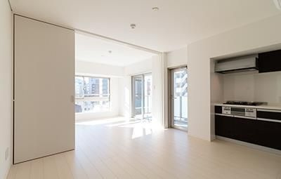 ガルデニア蔵前の居間・リビング