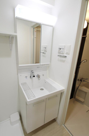 墨田区向島３丁目の賃貸マンションの独立洗面台