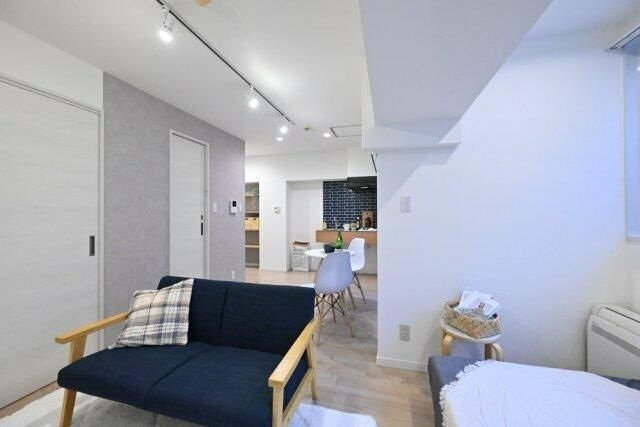 ウイスタリア東五反田ビルの居間・リビング