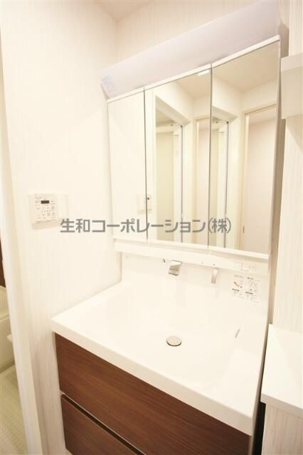 イルミナーレ学大の洗面所