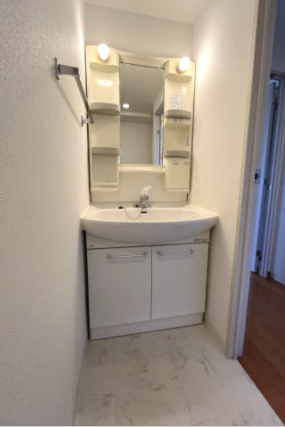 品川区上大崎３丁目の賃貸マンションの洗面所