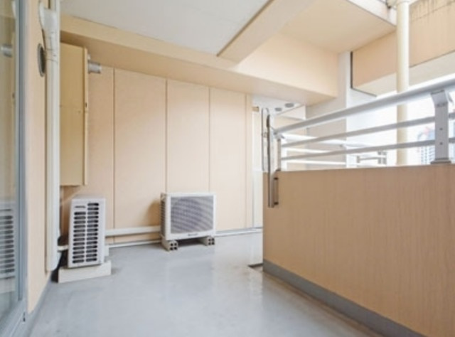 品川区上大崎３丁目の賃貸マンションのバルコニー