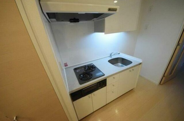 新宿区市谷砂土原町２丁目の賃貸マンションのキッチン