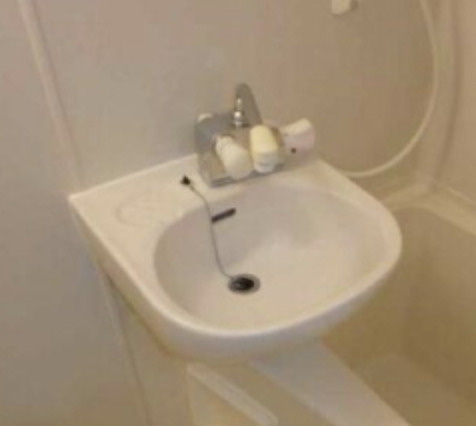 メインステージ白金高輪の洗面所