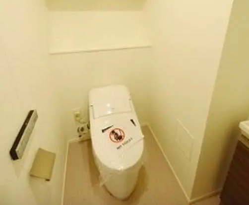 墨田区江東橋５丁目の賃貸マンションのトイレ