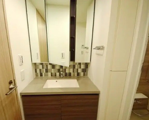 墨田区江東橋５丁目の賃貸マンションの洗面所