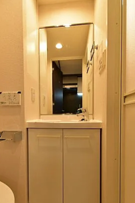 渋谷区笹塚２丁目の賃貸マンションの洗面所