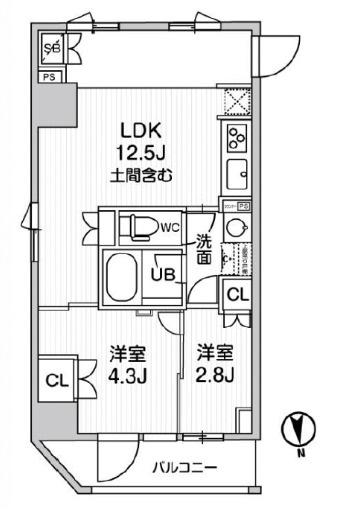 台東区小島２丁目の賃貸マンション
