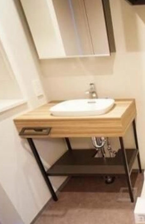 台東区小島２丁目の賃貸マンションの洗面所