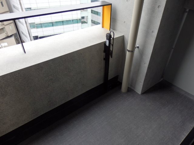 目黒区大橋１丁目の賃貸マンションのバルコニー