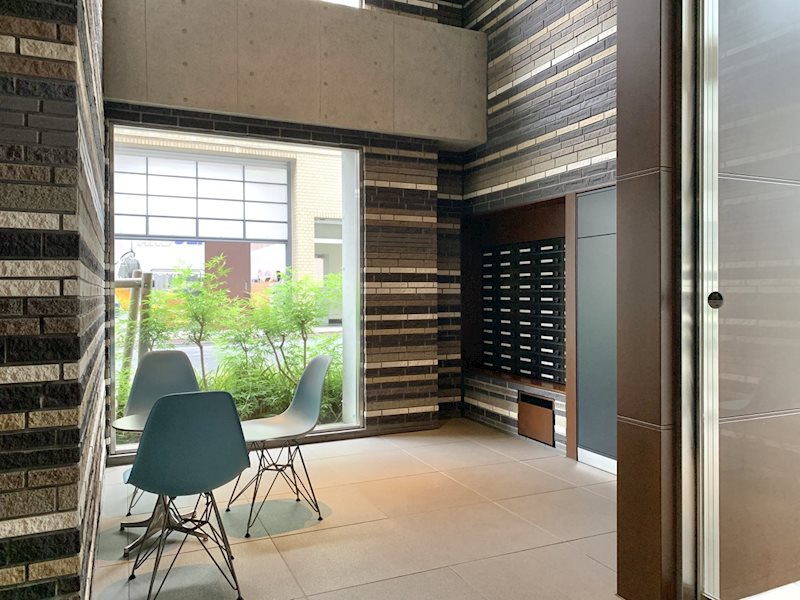 目黒区大橋１丁目の賃貸マンションのロビー