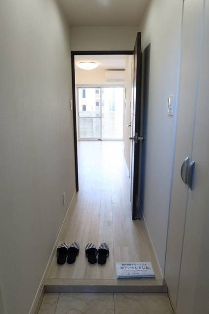 台東区柳橋２丁目の賃貸マンションの玄関