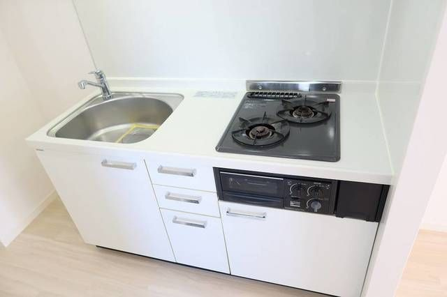 台東区柳橋２丁目の賃貸マンションのキッチン