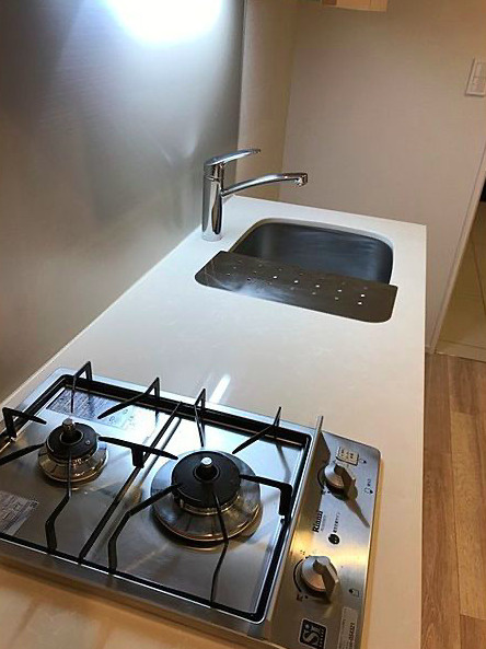 台東区台東３丁目の賃貸マンションのキッチン