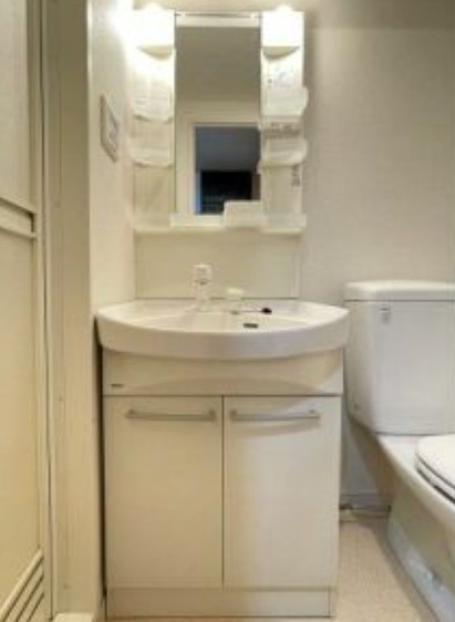 港区港南３丁目の賃貸マンションの独立洗面台