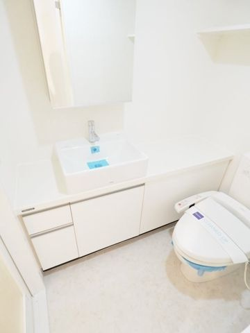 レジディア文京本駒込の独立洗面台