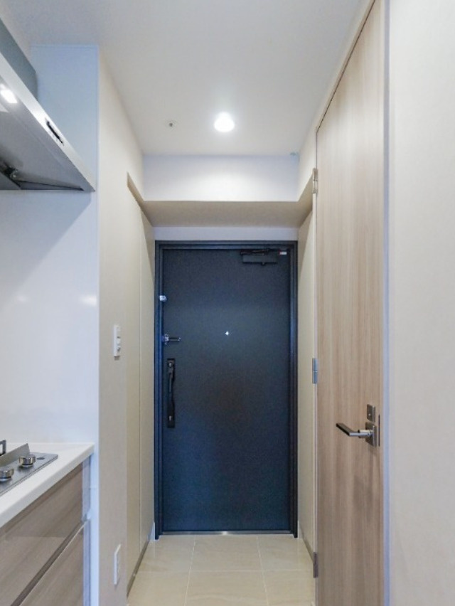 墨田区業平４丁目の賃貸マンションの玄関