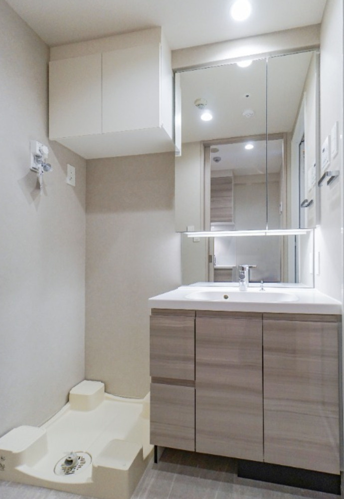 墨田区業平４丁目の賃貸マンションの洗面所