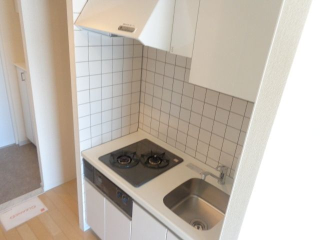 江東区亀戸１丁目の賃貸マンションのキッチン