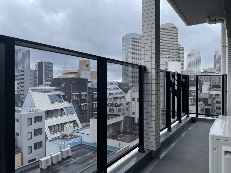 Log銀座EASTのバルコニー