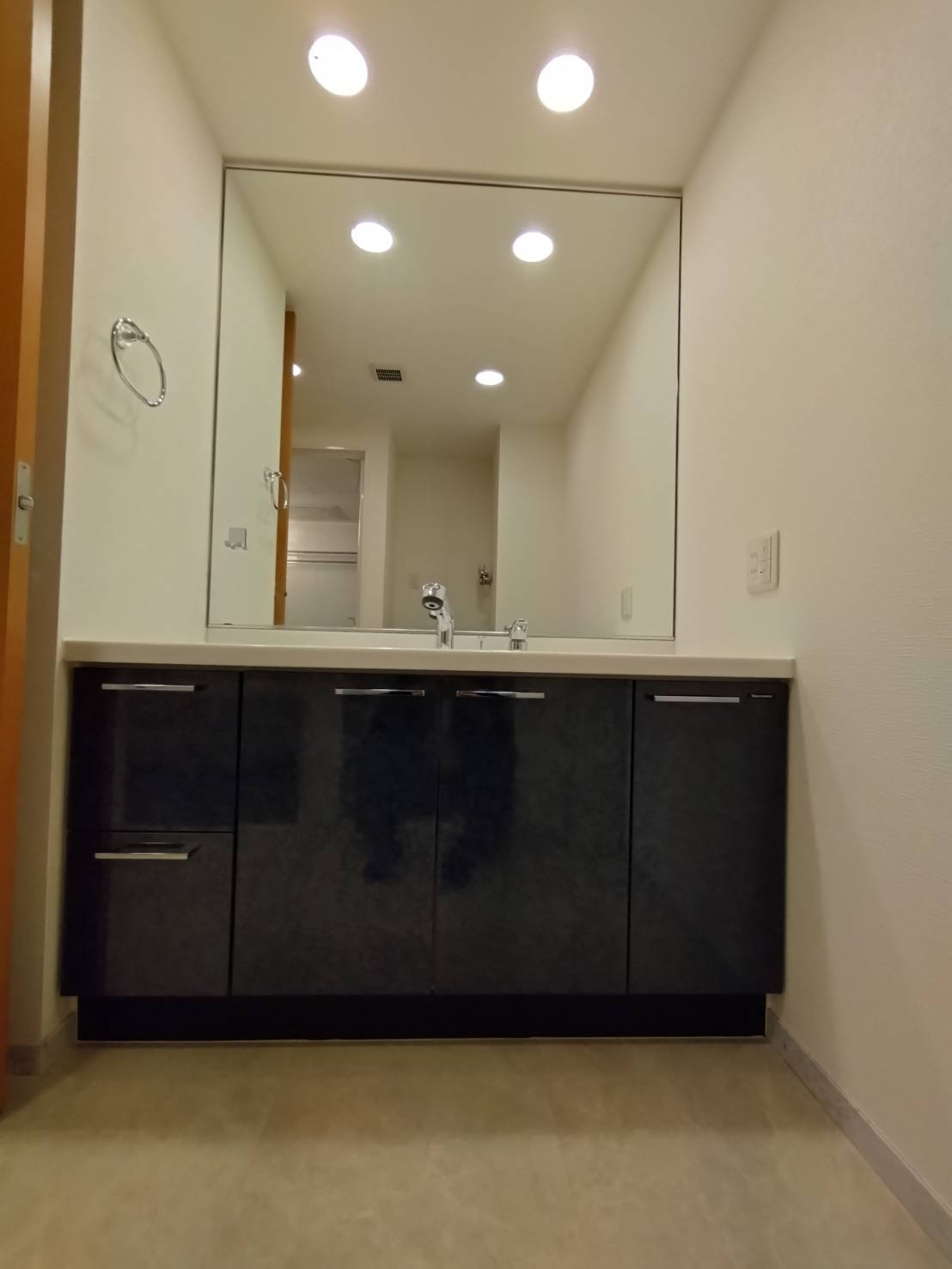 リーガル北心斎橋IIの洗面所