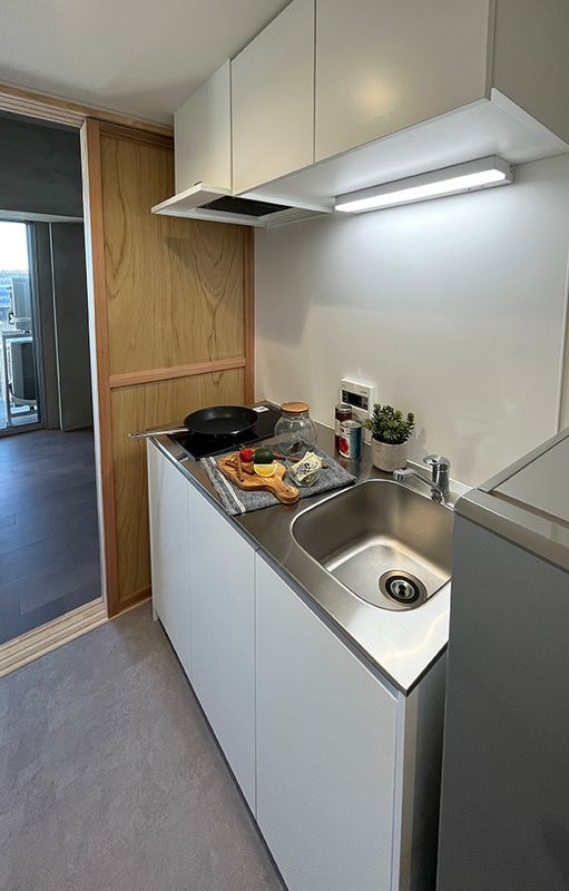 中野区大和町１丁目の賃貸マンションのキッチン