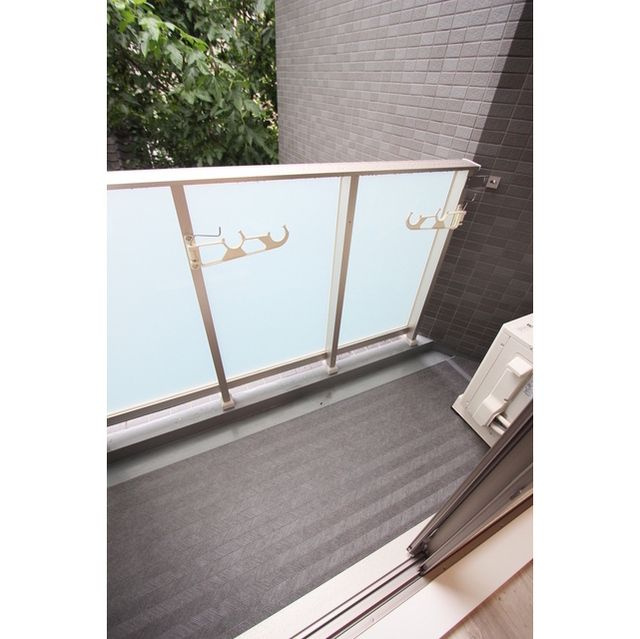 中央区月島３丁目の賃貸マンションのバルコニー