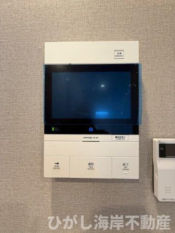 茅ヶ崎ガーデンハウスのセキュリティ|TVモニター付きインターフォン