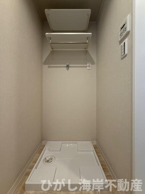 茅ヶ崎ガーデンハウスのランドリースペース|新規リフォーム完了！　洗濯機置場