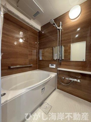 茅ヶ崎ガーデンハウスの浴室|新規リフォーム完了！　浴室乾燥機付きユニットバス