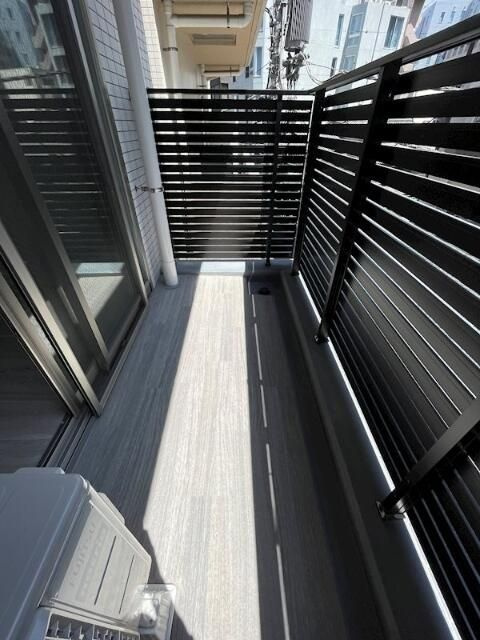 第一辻ビルのバルコニー