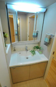 アーバネックス心斎橋Ⅱの洗面所