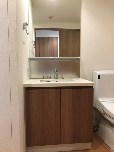 恵比寿三田レジデンスの洗面所