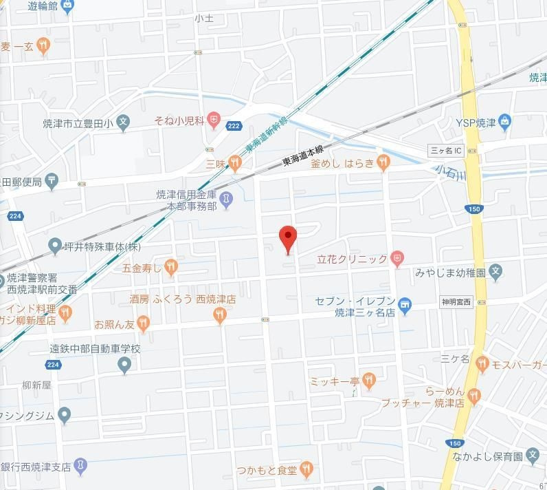 ビバーチェ　Iの地図
