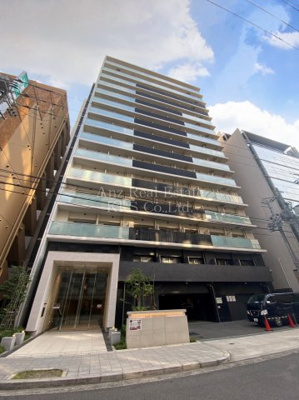 【外観】 | セイル淀屋橋 | 落ち着いた街並みにマッチした外観のマンションです♪