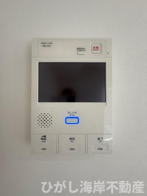 コスモ茅ヶ崎プレシオのセキュリティ|TVモニター付きインターフォン