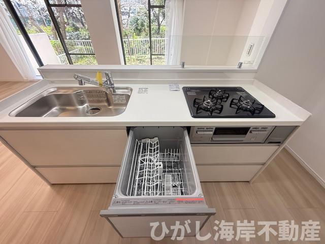 コスモ茅ヶ崎プレシオのキッチン|新規リフォーム完了！　食洗器付きシステムキッチン