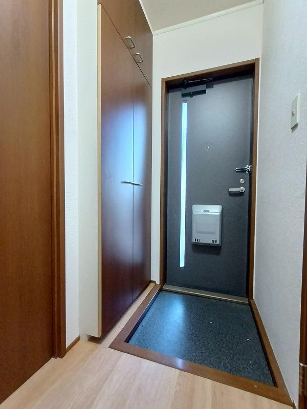 パークハイムＡの玄関