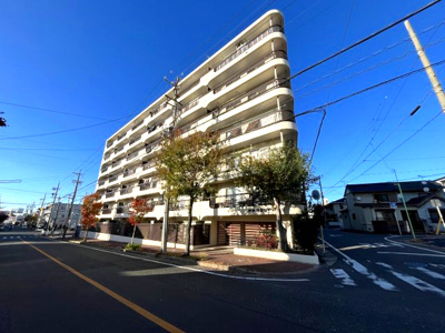 【外観】 | 戸部グランドハイツA棟 | 令和7年10月リフォーム完了！ペット飼育相談可能！