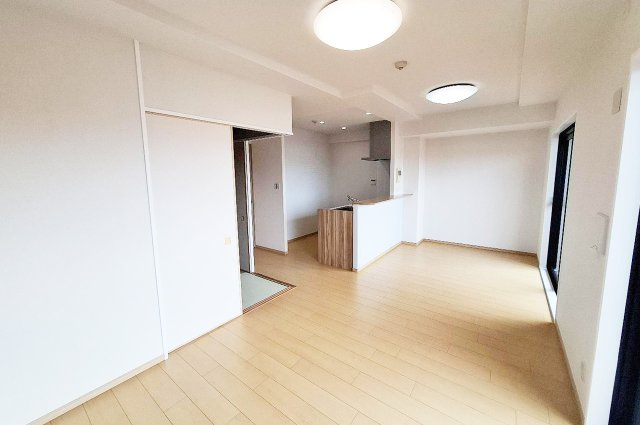 ライオンズマンション上野芝ガーデンシティの居間・リビング