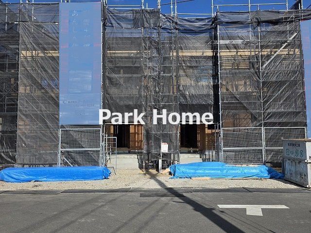 高知市中須賀町 第1　3-2号棟- 新築戸建ての外観|2号地　2026.1月：建築中