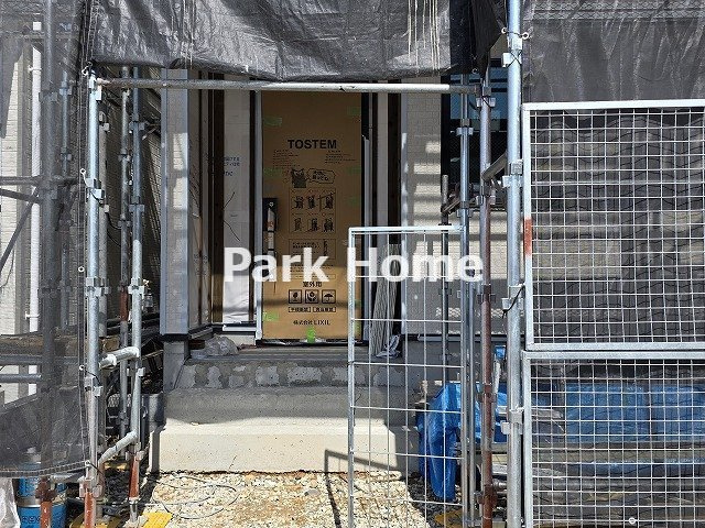 高知市中須賀町 第1　3-2号棟- 新築戸建ての玄関|2号地　2026.1月：建築中