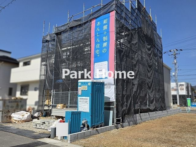 高知市中須賀町 第1　3-2号棟- 新築戸建ての外観|2号地　2026.1月：建築中