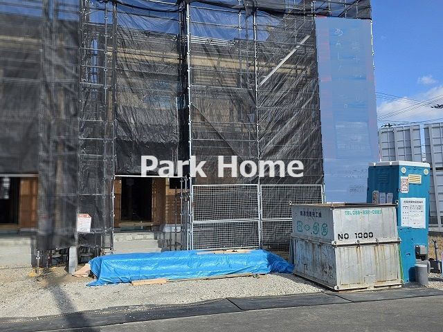 高知市中須賀町 第1　3-2号棟- 新築戸建ての外観|2026.1月：建築中（3号地＆2号地）