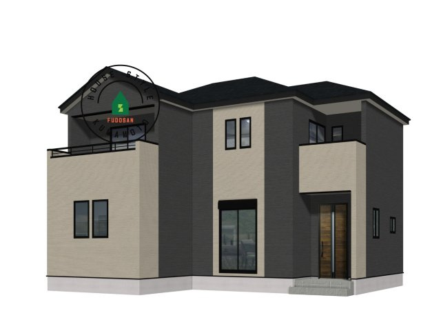 熊本市東区花立5丁目第1-2棟(1号棟)の完成予想図|外観も気になるポイント