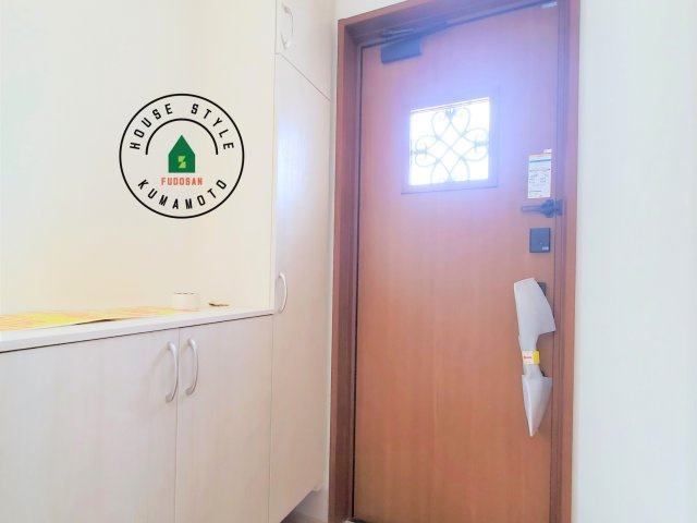 熊本市東区花立5丁目第1-2棟(1号棟)の内観：施工例|二重ロックでしっかり防犯対策ができます。